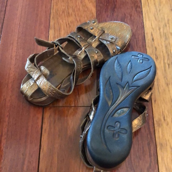 Soft Walk, Torino Sandal bronze gold 7M - Picture 6 of 8